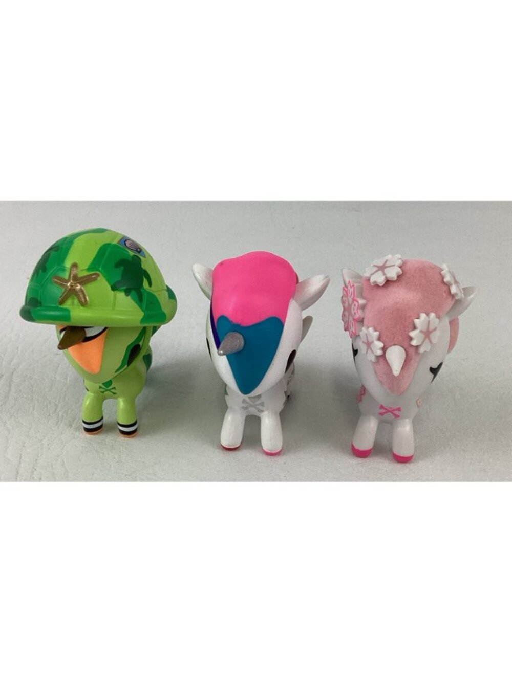 Tokidoki Unicorno Prisma Hanako Mermicorno Camo Vinyl Figure Bundle Toy Lot - Picture 3 of 7
